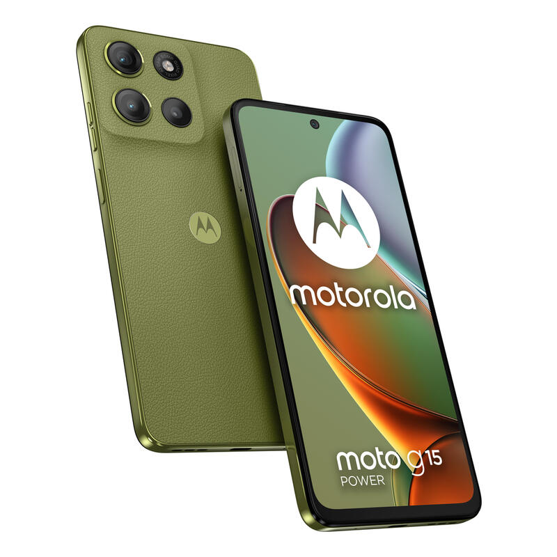 Smartphone  Motorola Moto G15 Power 4g Dual Sim 8gb Ram 256gb - Laguna Green