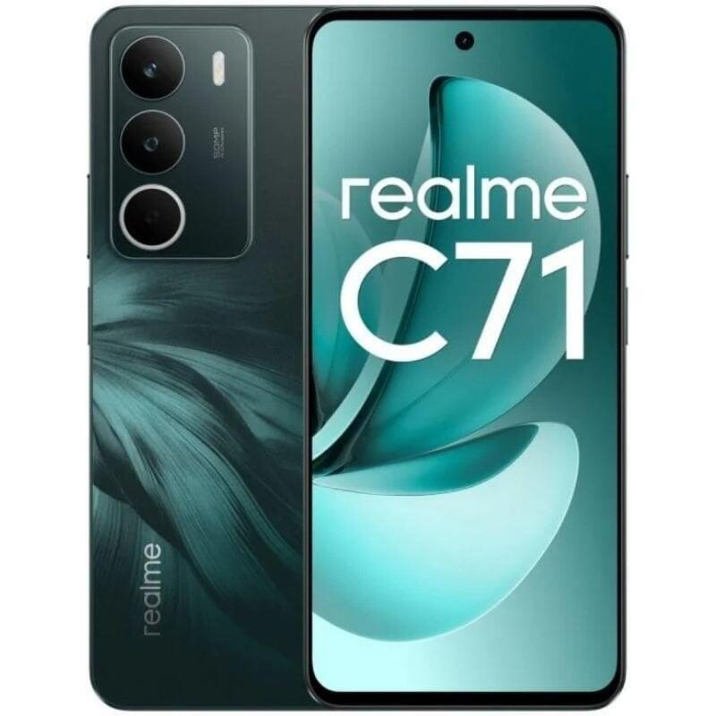 Smartphone Realme C71 4gb 256gb 6.67' Verde Oscuro