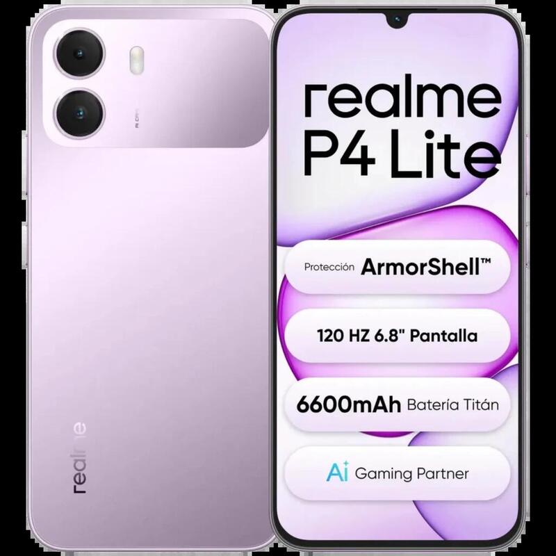 Smartphone  Realme P4 Lite 4g 4gb/128gb Lila