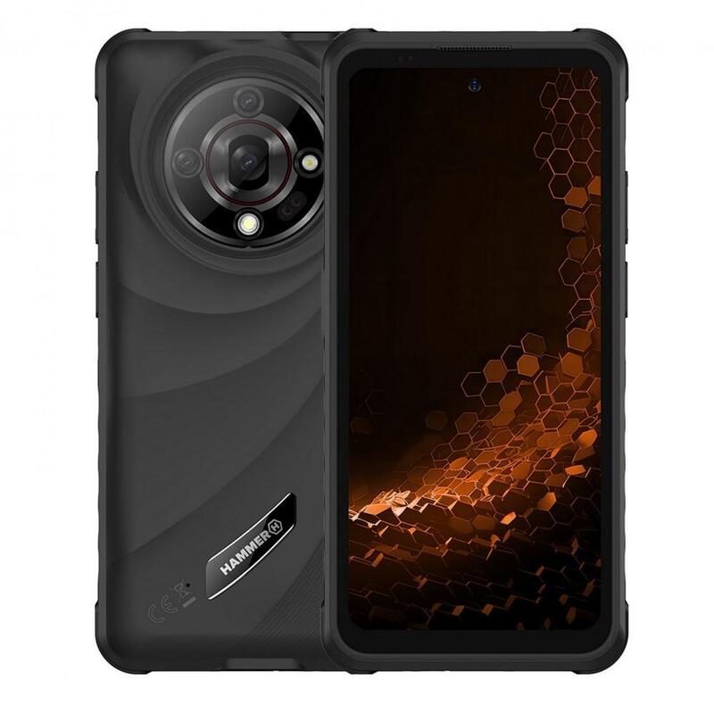 Smartphone Rugerizado Hammer Iron 6 6gb 128gb 6.56 " Negro