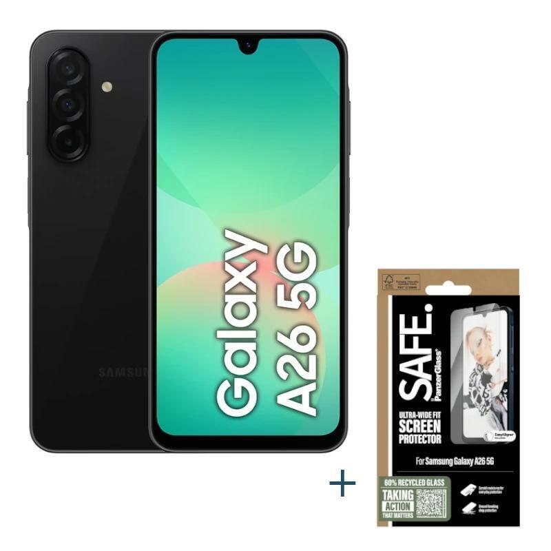 Smartphone Samsung Galaxy A26 256gb 8gb Black+ Protector Safe