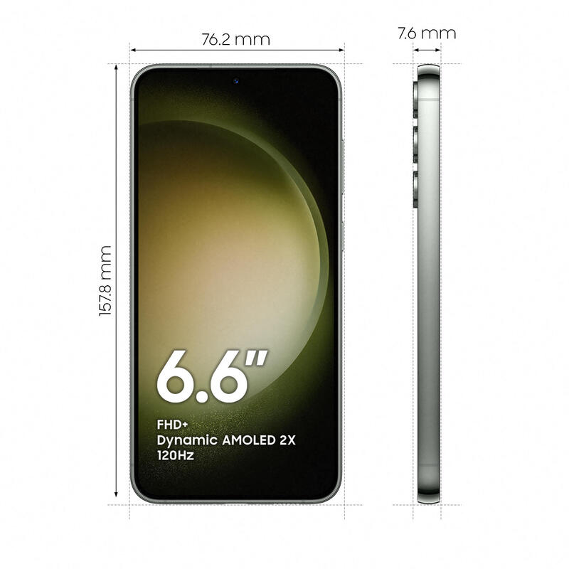 Smartphone Samsung Galaxy S23 Plus 8gb 256gb 6.6' 5g Verde