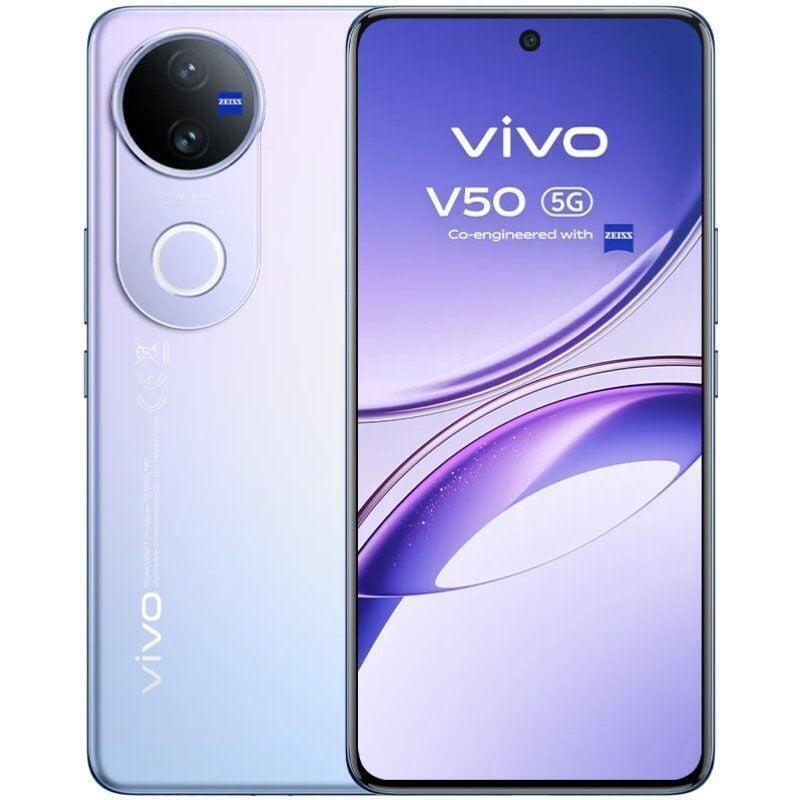 Smartphone Vivo V50 12gb 512gb 6.77' 5g Púrpura