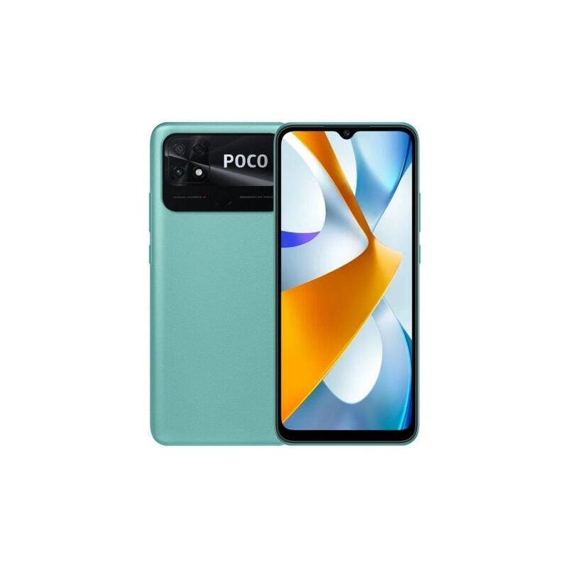 Smartphone Xiaomi Poco C40 Mzb0b4reu - Jlq Jr510 · 6.71" Hd+ · 3gb · 32gb · Android 11 · Verde Coral