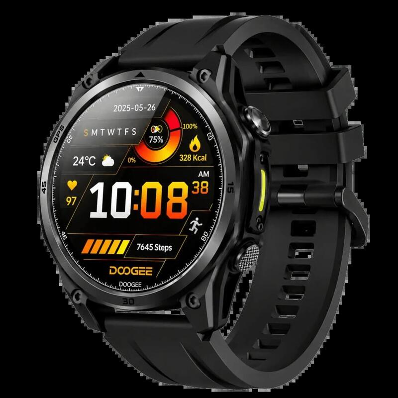Smartwatch  Doogee Anywise W1 5atm Water-Resistant With Gps Black