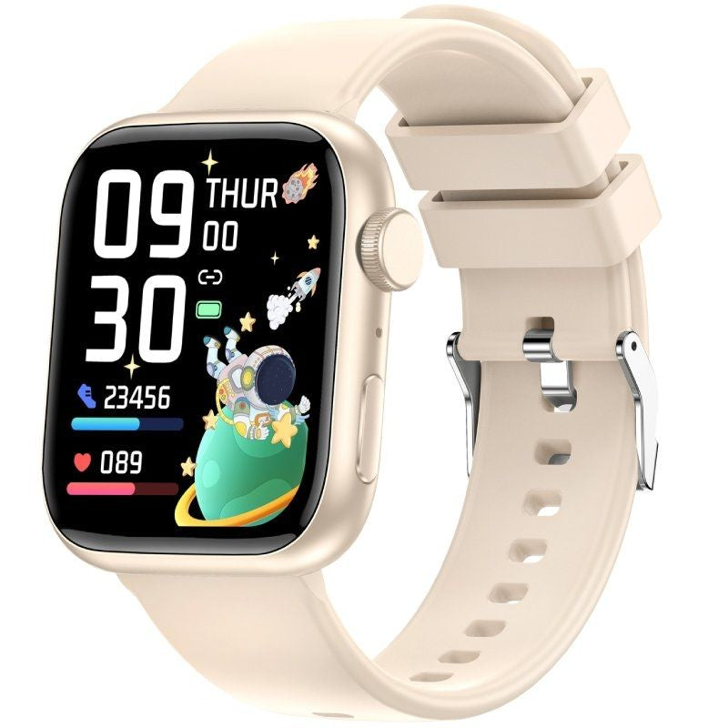 Smartwatch Forever Igo Watch 3 Jw-500 Notificaciones Frecuencia Cardíaca Marfil
