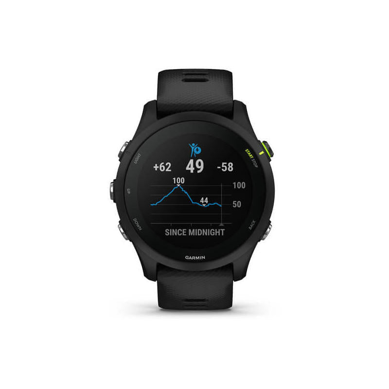 Smartwatch  Garmin Forerunner 255 Music 3,3 Cm (1.3") Mip 46 Mm Negro Gps (Satélite)