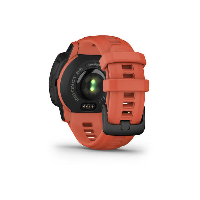 Smartwatch Garmin Instinct 2s Z Czujnikiem TäTna Hrm Elevate (Makowy / Makowy Pasek)