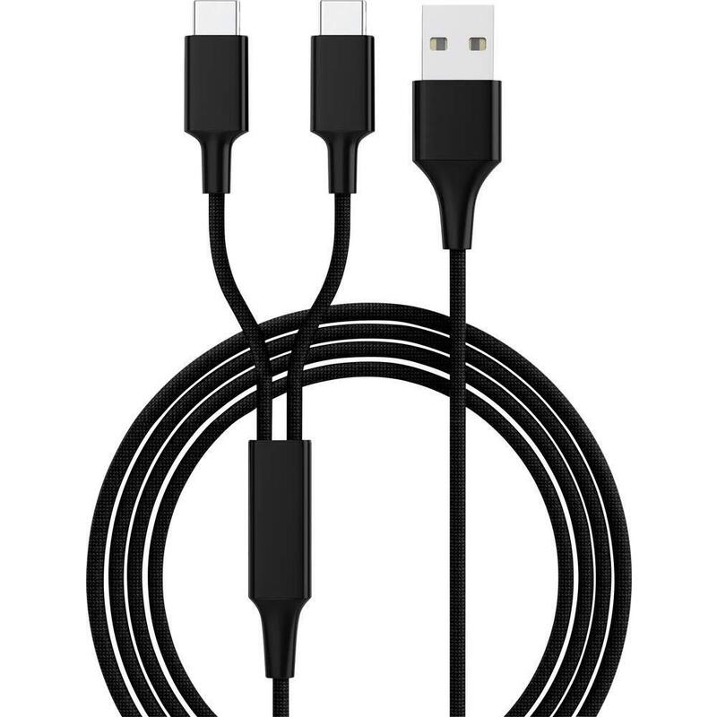 Smrter Hydra Duo Ladecable, Typ Usb-C, 120cm, Negro Retail