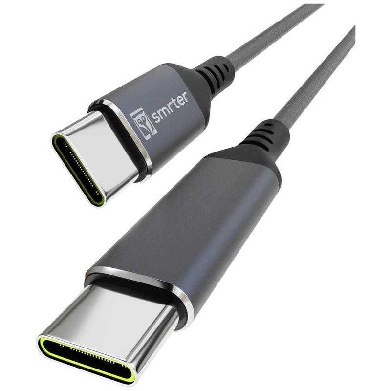 Smrter Speedy 100 Daten-& Ladecable 100w Pd, Usb-C, 200cm Bk Retail