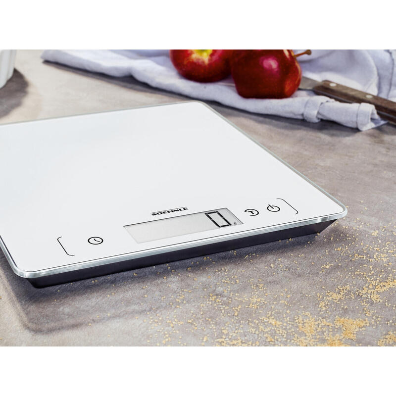 Soehnle Page Comfort 400 Blanco Encimera Plaza Báscula Electrónica De Cocina
