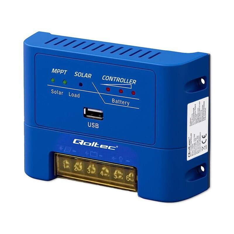Solarny Regulador De Carga Mppt 15a 12v/24v Lifepo4