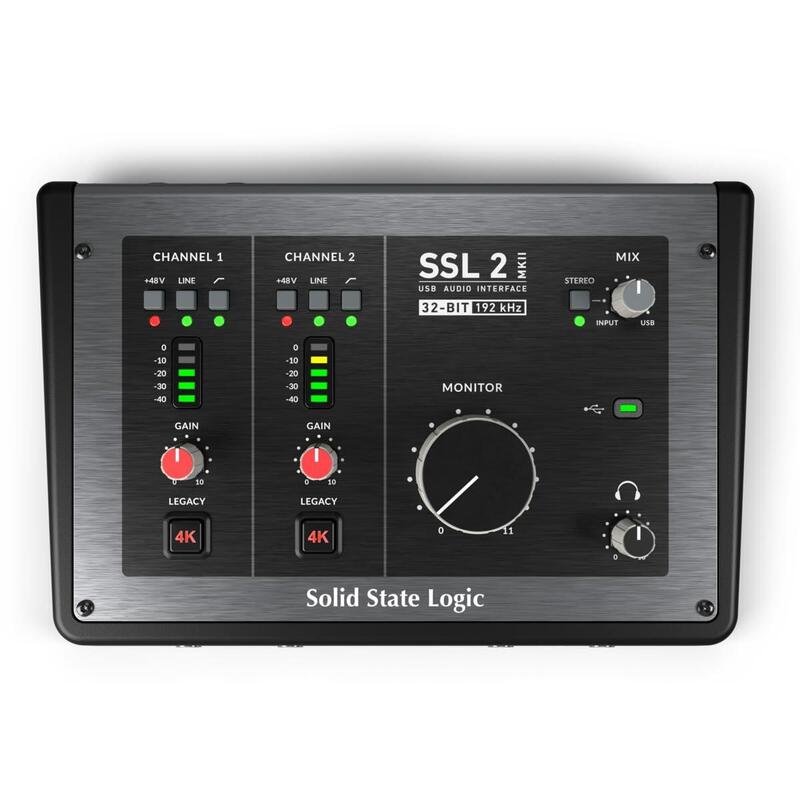 Solid State Logic Ssl2 Mkii - Interfejs Audio 2x2 Usb-C