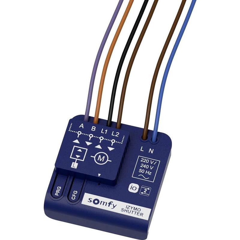 Somfy 1822660 Empotrado Receptor Persiana Io