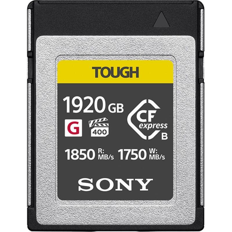 Sony Cfexpress Type B     1920gb Tough                  Cebg1920t