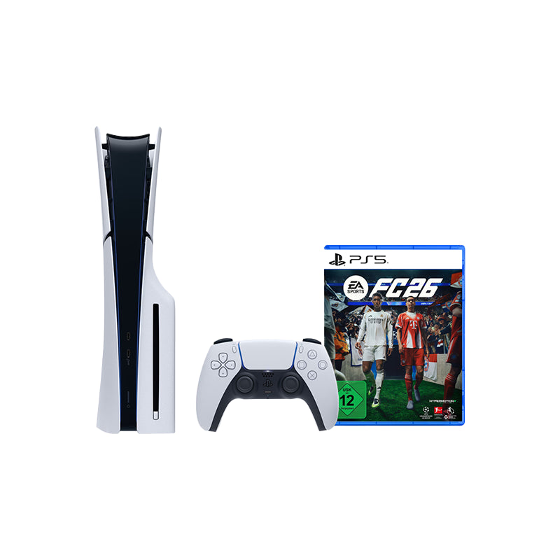 Sony Playstation 5 Slim Disc Edition 1tb + Ea Sports Fc 26