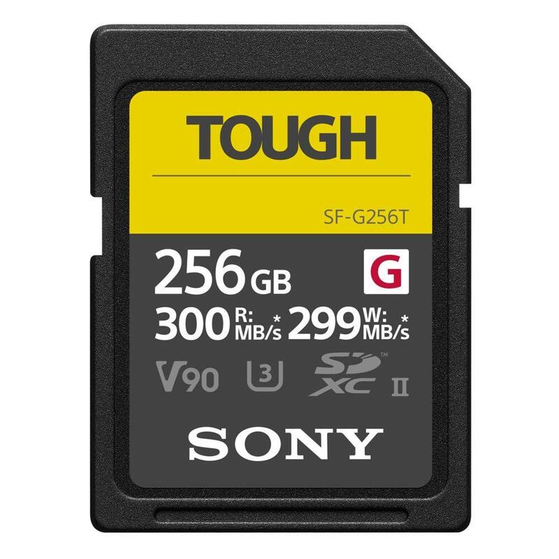 Sony Sdxc G Tough Series   256gb Uhs-Ii Class 10 U3 V90