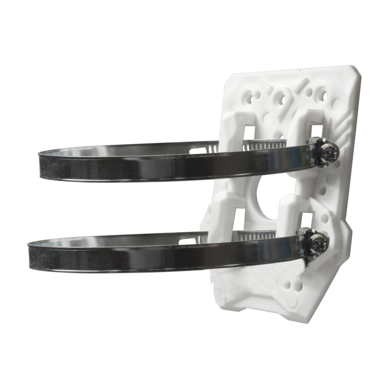 Soporte De Poste - Compatibilidad Universal - Apto Para Uso En Exterior - Pasador De Cables