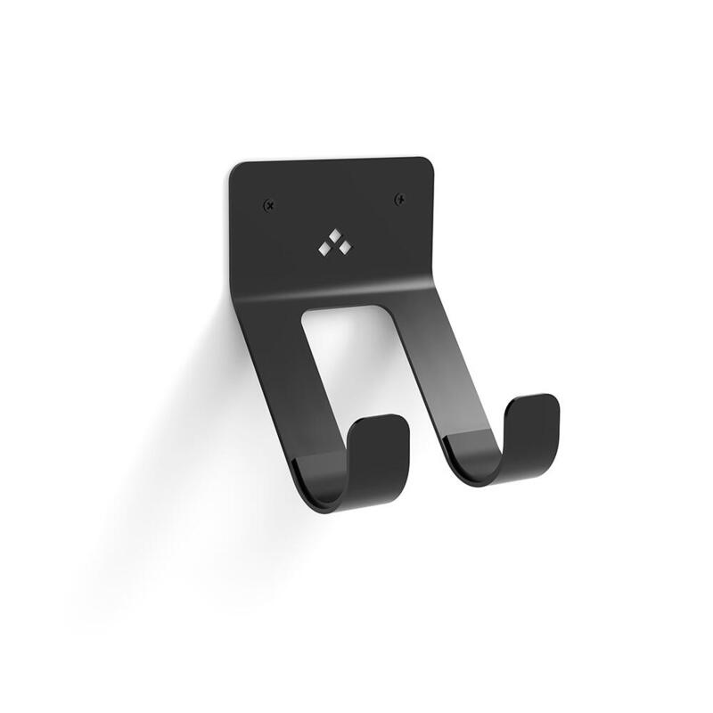 Soporte Fijo Patin 8075 Acero Negro Mate Rei