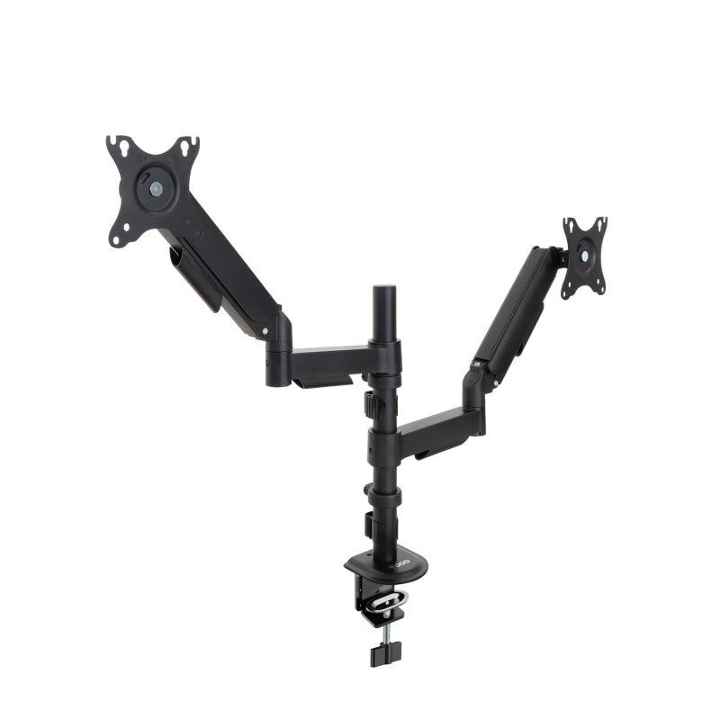 Soporte Mesa Pant. Gira Incli 2 Brazos 17-32 Negro