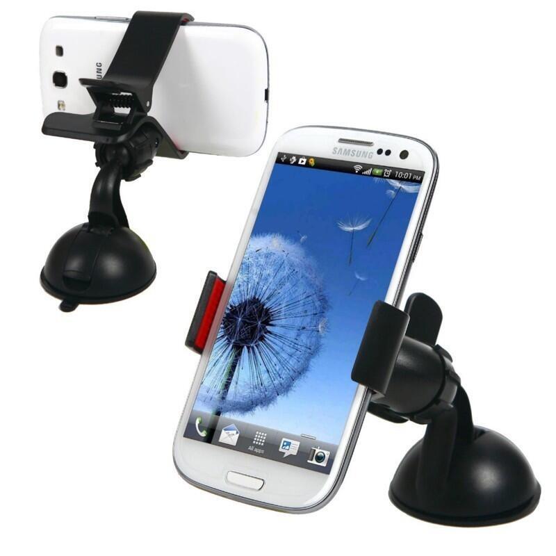 Soporte Para Coche Universal Ventosa Negro