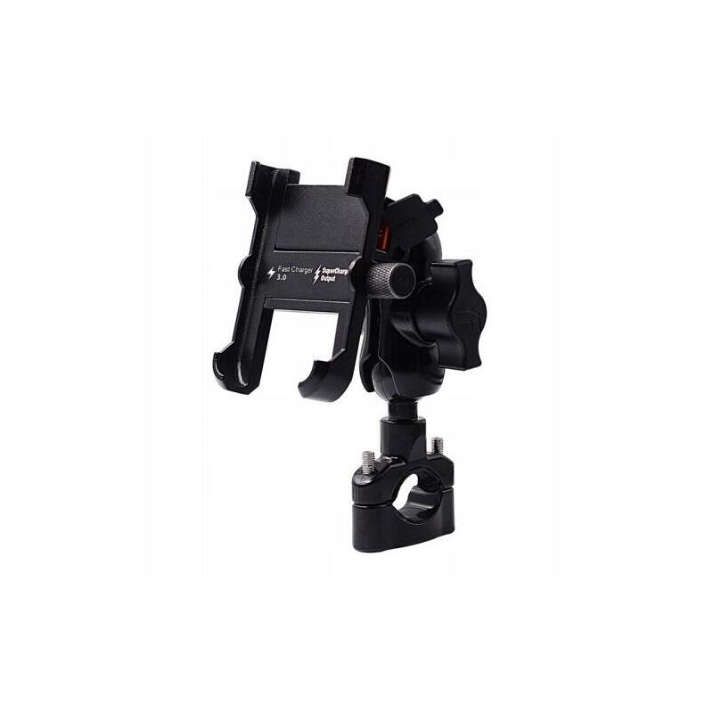 Soporte Para Teléfono De Moto Freedconn Mc10n + Fijación Del Tubo De Dirección Bm2r