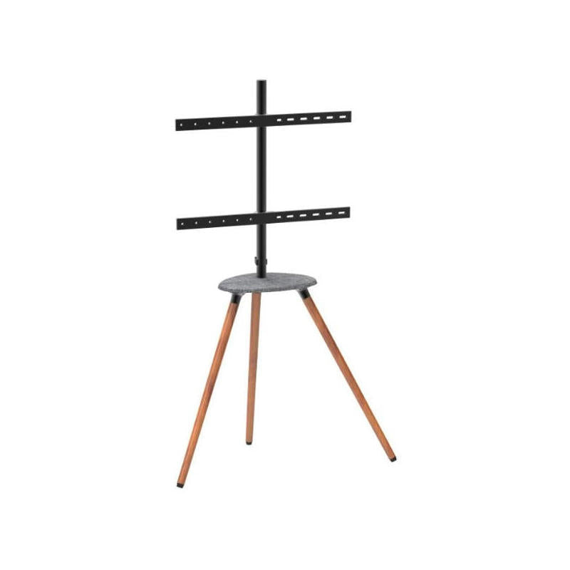 Soporte Para Tv De 30 A 65 Tipo Stand Color Madera Max. Vesa 600x400 Hasta 40kg