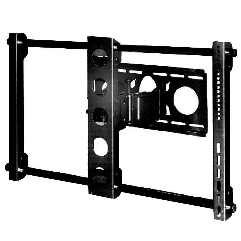 Soporte Pared Dti Sop-3020 Orientable Profundidad, Horizontal, Vertical Vesa 100/ 200/ 400/ 600x400/ 800x400  Aprox.40-80 Max 75kg Color Negro