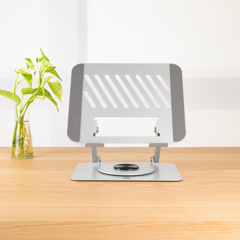 Soporte Plegable 360° Dispositivos 11-17",Plata