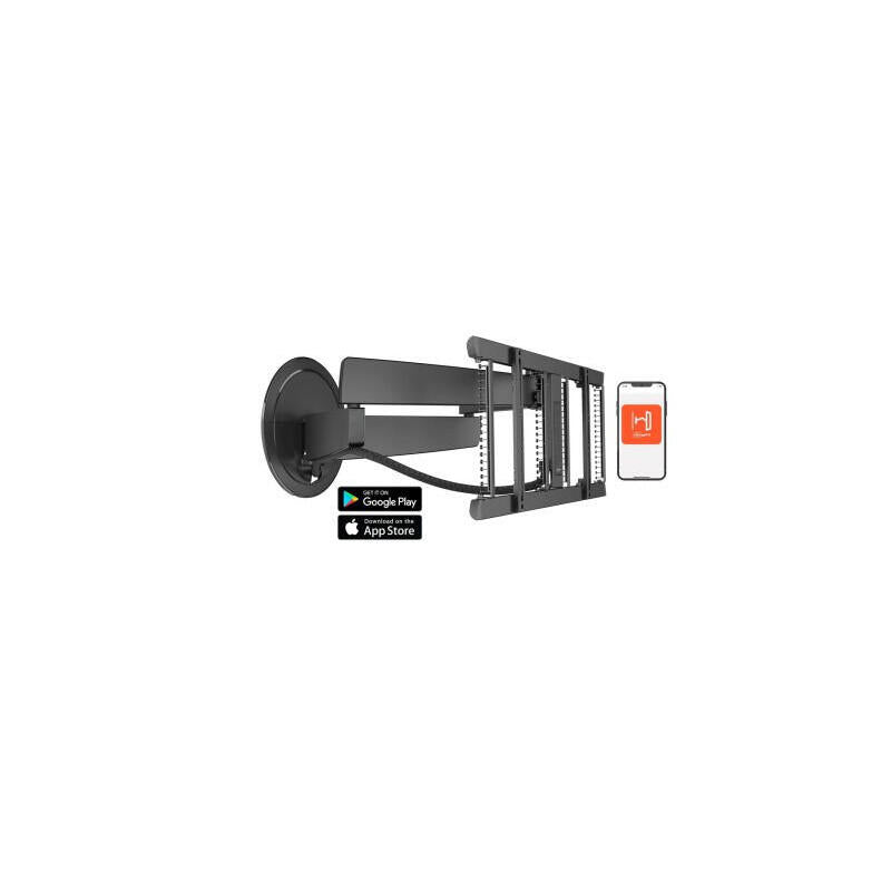 Soporte  Vogels Gama Consumo Tv Electricoa Pared Negro (Tvm7675)