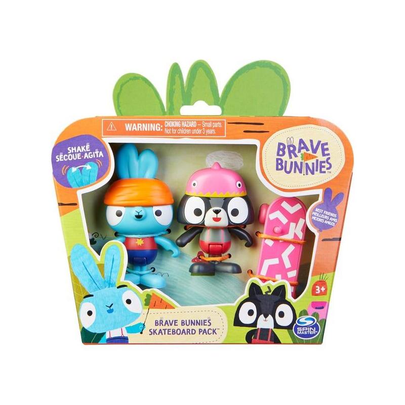 Spin Master Brave Bunnies - Treasure Hunt Con Boo Rabbit Y Tiger, Figura De Juego Spielfigur 6064187
