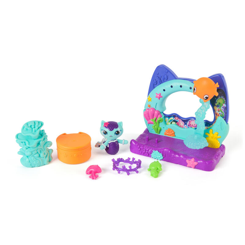 Spinmaster Gabby'S Dollhouse: Der Film - Balkon-Spielset Merkätzchens Aquarium 6074163