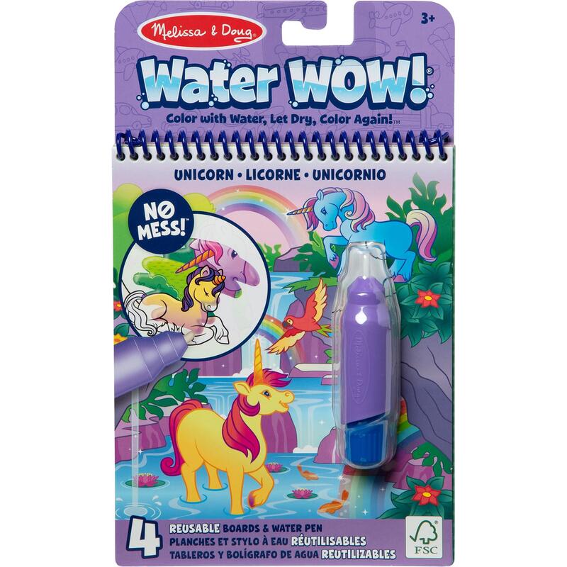 Spinmaster Melissa & Doug - Water Wow! Unicornio 6076735