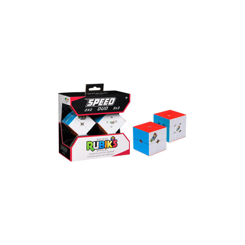 Spin Master Rubik'S - Duo Speed ??Cube 3x3 Y 3x3, Juego De Habilidad 6073626