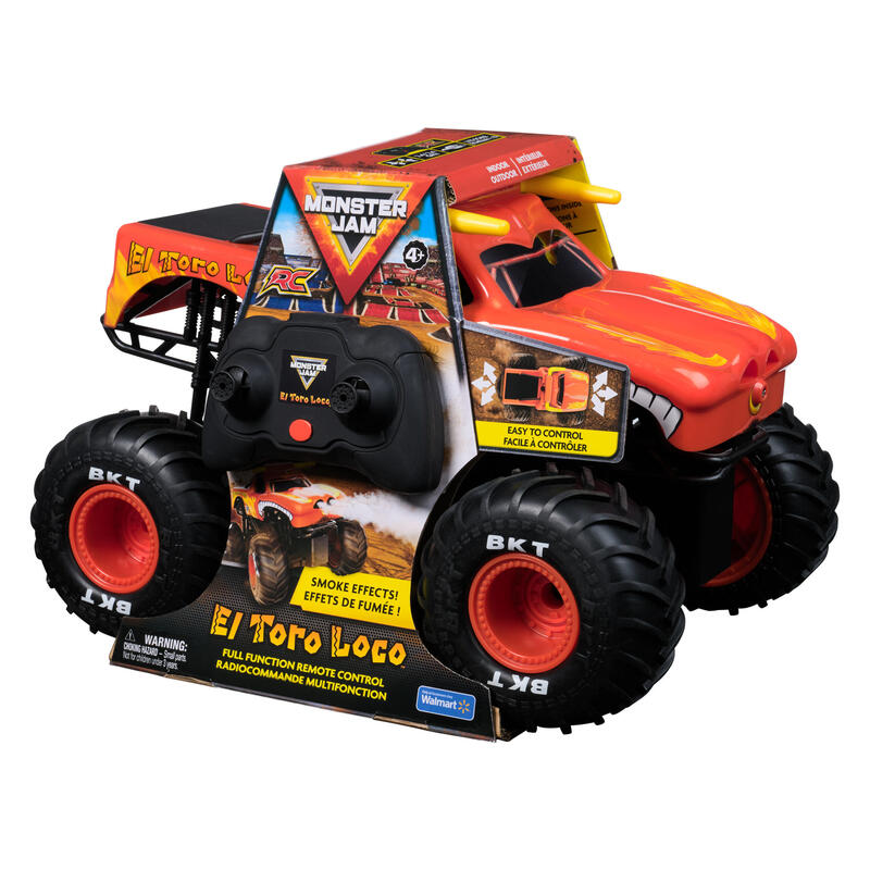 Spinmaster Spin Master Monster Jam Toro Loco Rc Radio Control 6072060