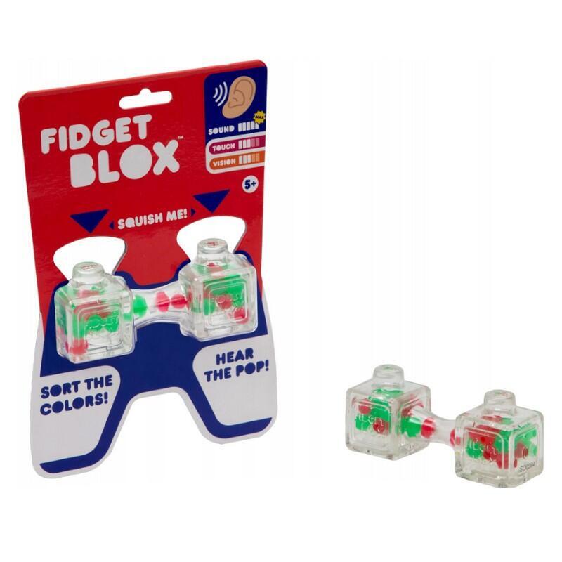 Spinner Fidget Blox Squish Me Czerwony