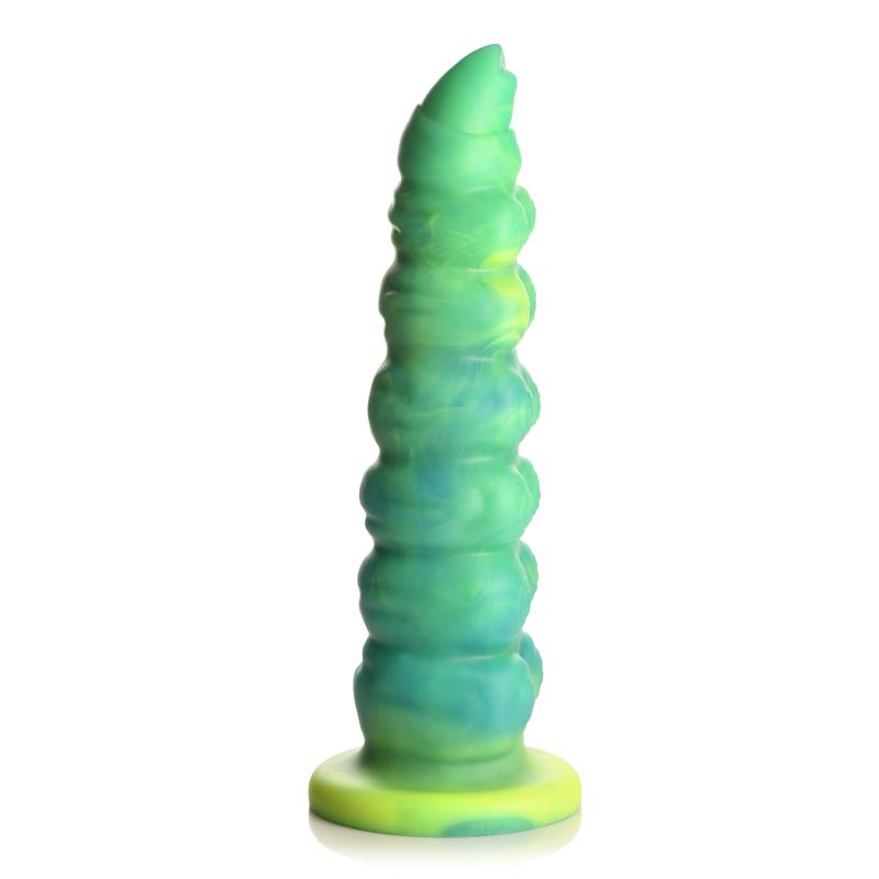 Squirmer Dildo Con Thrusting Y Vibración Control Remoto Silicona