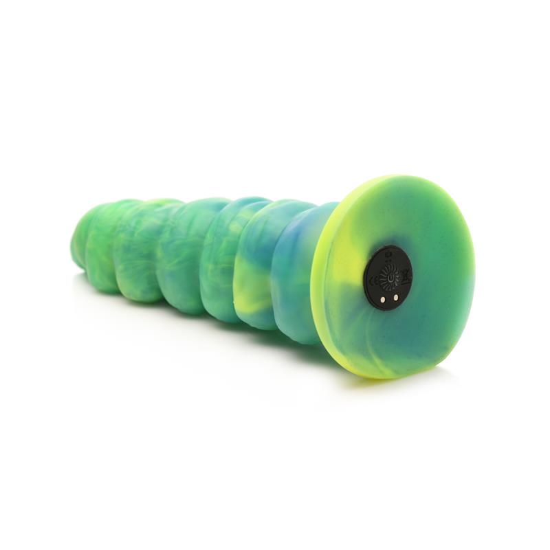 Squirmer Dildo Con Thrusting Y Vibración Control Remoto Silicona