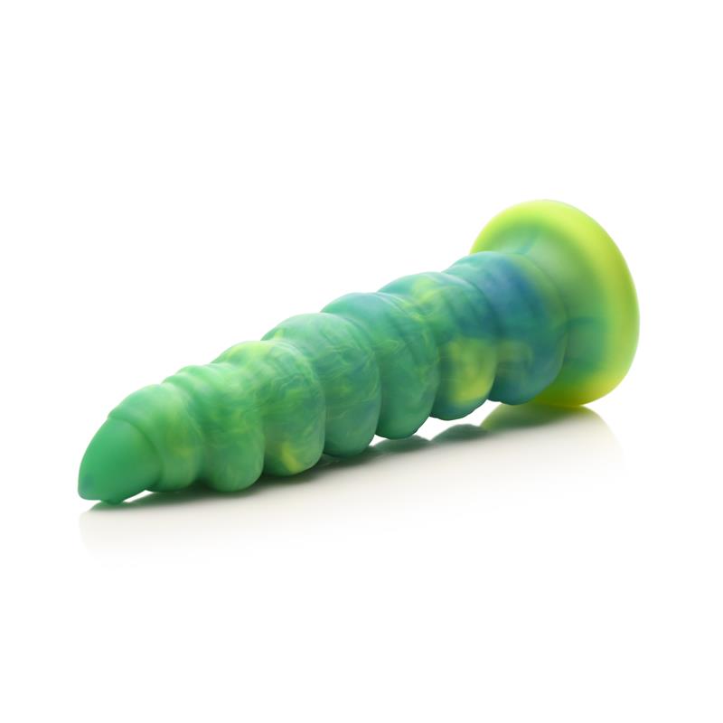 Squirmer Dildo Con Thrusting Y Vibración Control Remoto Silicona