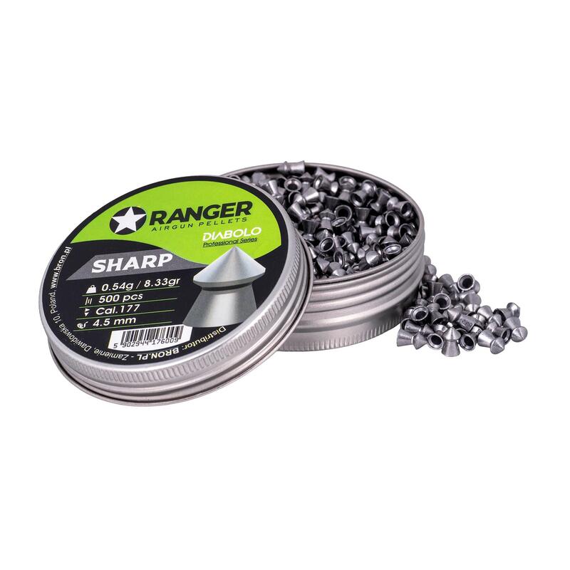 Srut 4,5 Mm Ranger Diabolo Professional Sharp Szpic 500 Szt. 0,54 G