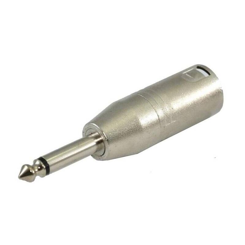 Ssq Ha17 - Adaptador Jack 6,3mm - Xlr Macho De 3 Patillas