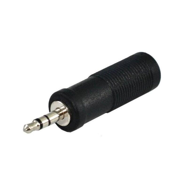 Ssq Ha2 - Adaptador Jack Estéreo De 6,3 Mm - Conector Jack Estéreo De 3,5 Mm