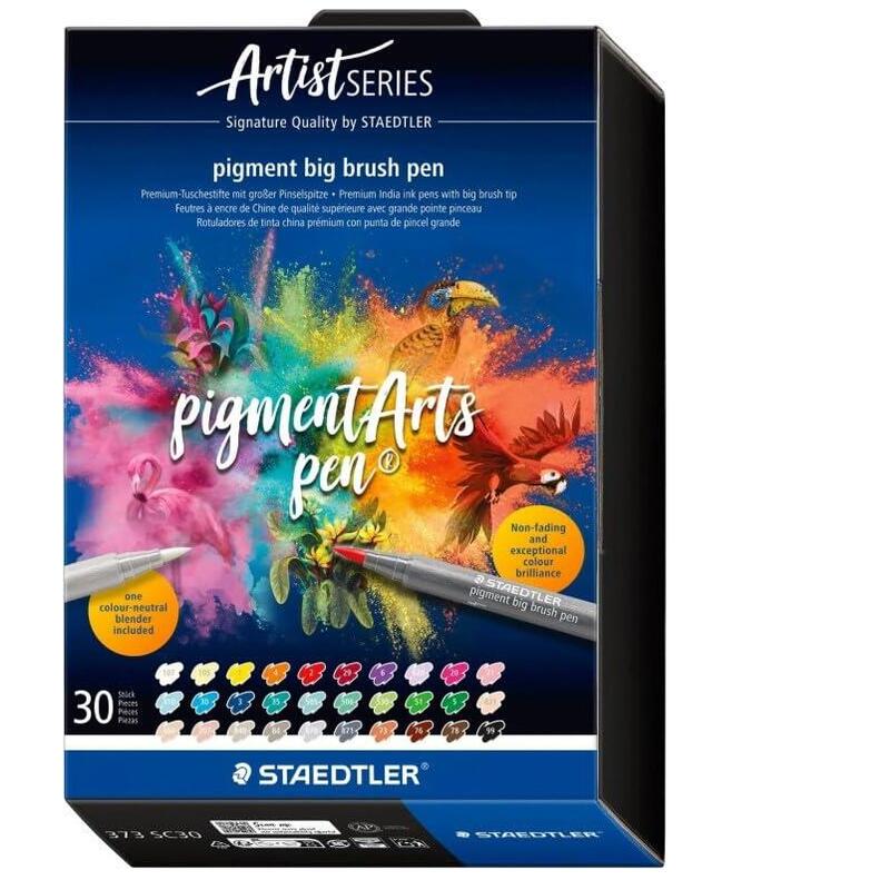 Staedtler Pigment Big Brush Pen 30st