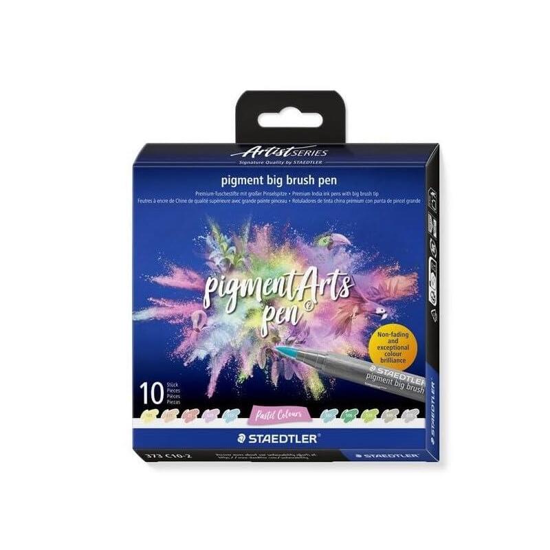 Staedtler Pigment Big Brush Pen Pastel 10st
