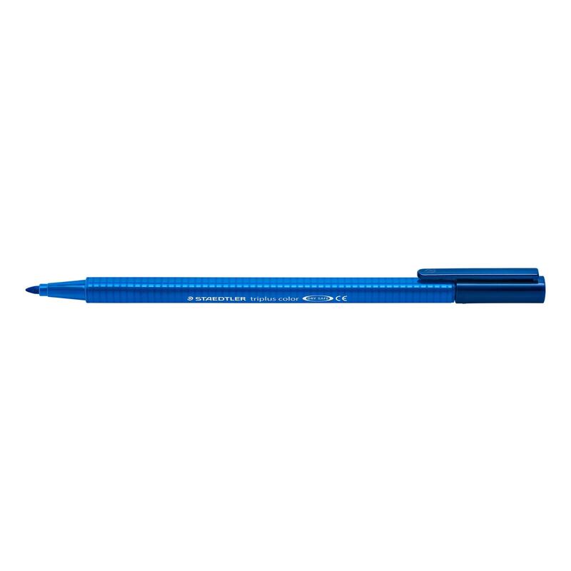 Staedtler Rotulador De Fibra Triplus Color 1mm Azul