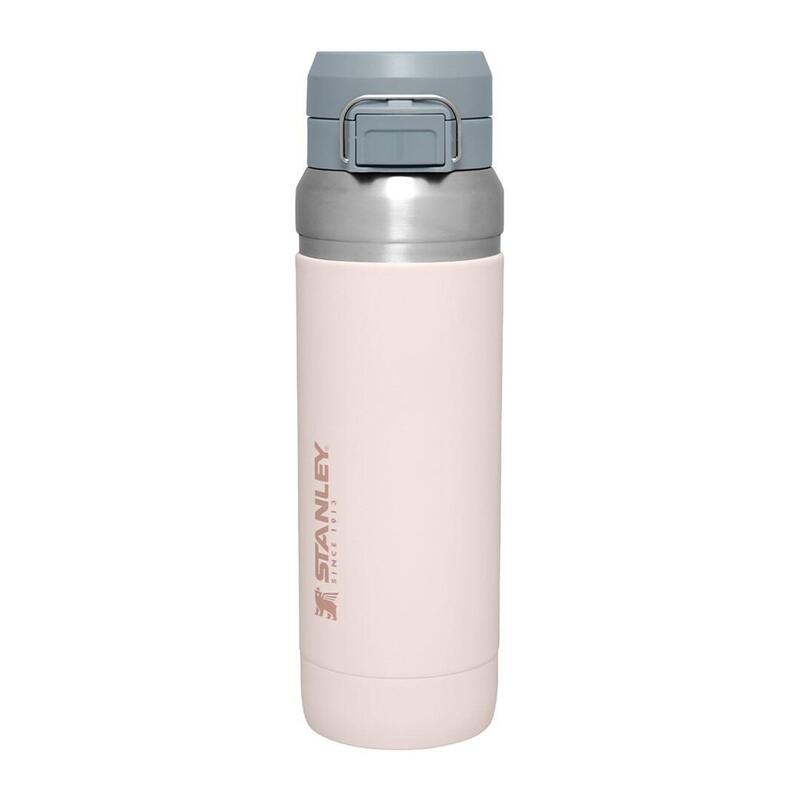 Botella Térmica Stanley Quick-Flip De 1,06 L, Cuarzo Rosa.