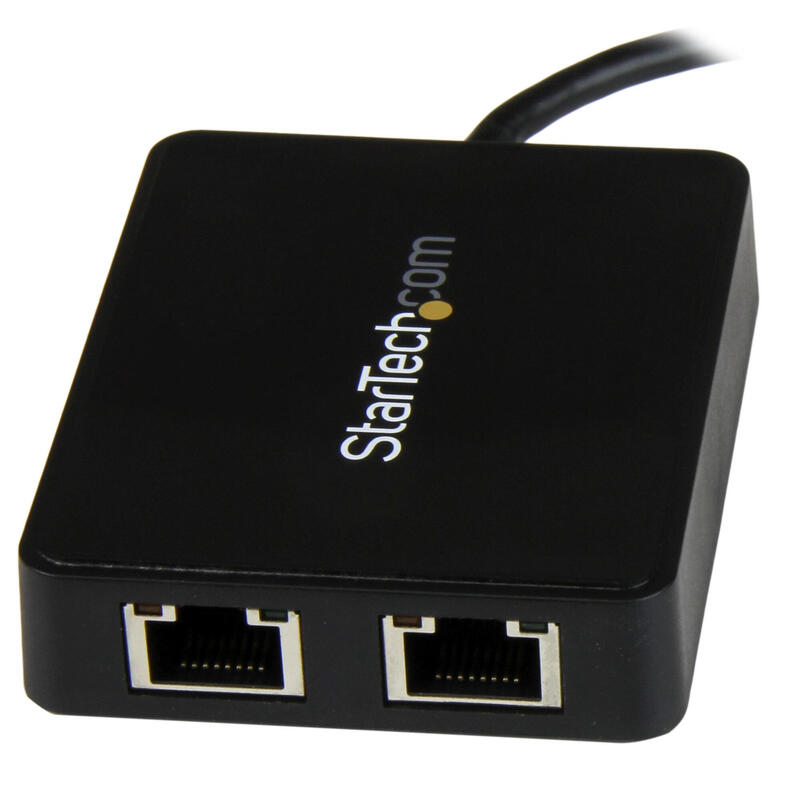 Startech Adaptador De Red Usbc 2 Puertos Ethernet