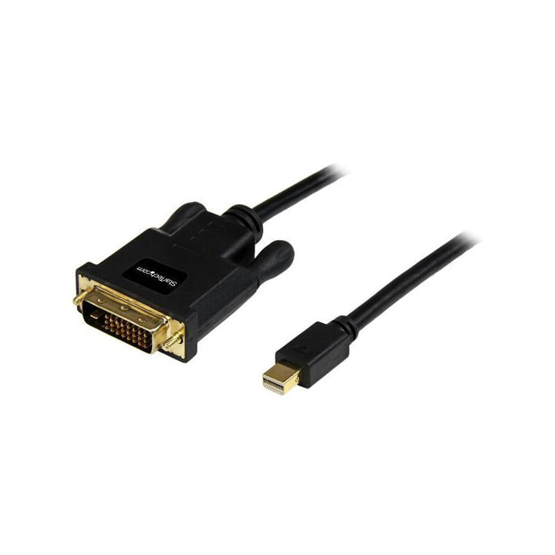 Startech Cable 3m Adaptador Video  Mini Displayport A Dvi-D - Conversor Pasivo - 1920x1200 - Negro
