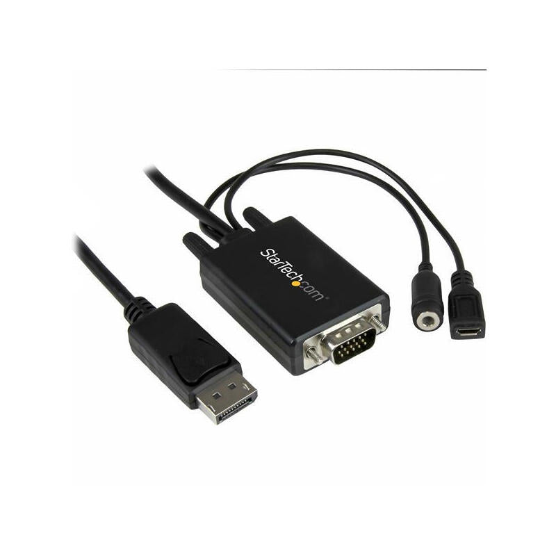 Startech Cable 3m Displayport A Vga Con Audio