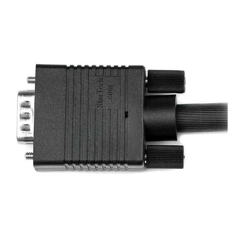 Startech Cable De VaDeo Vga De 2m Para Monitor De Ordenador - Hd15 Macho A Macho - Negro